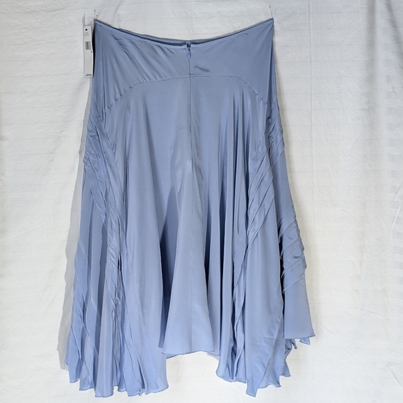 DKNY silk skirt with fashionable pleats - Picture 5 of 8